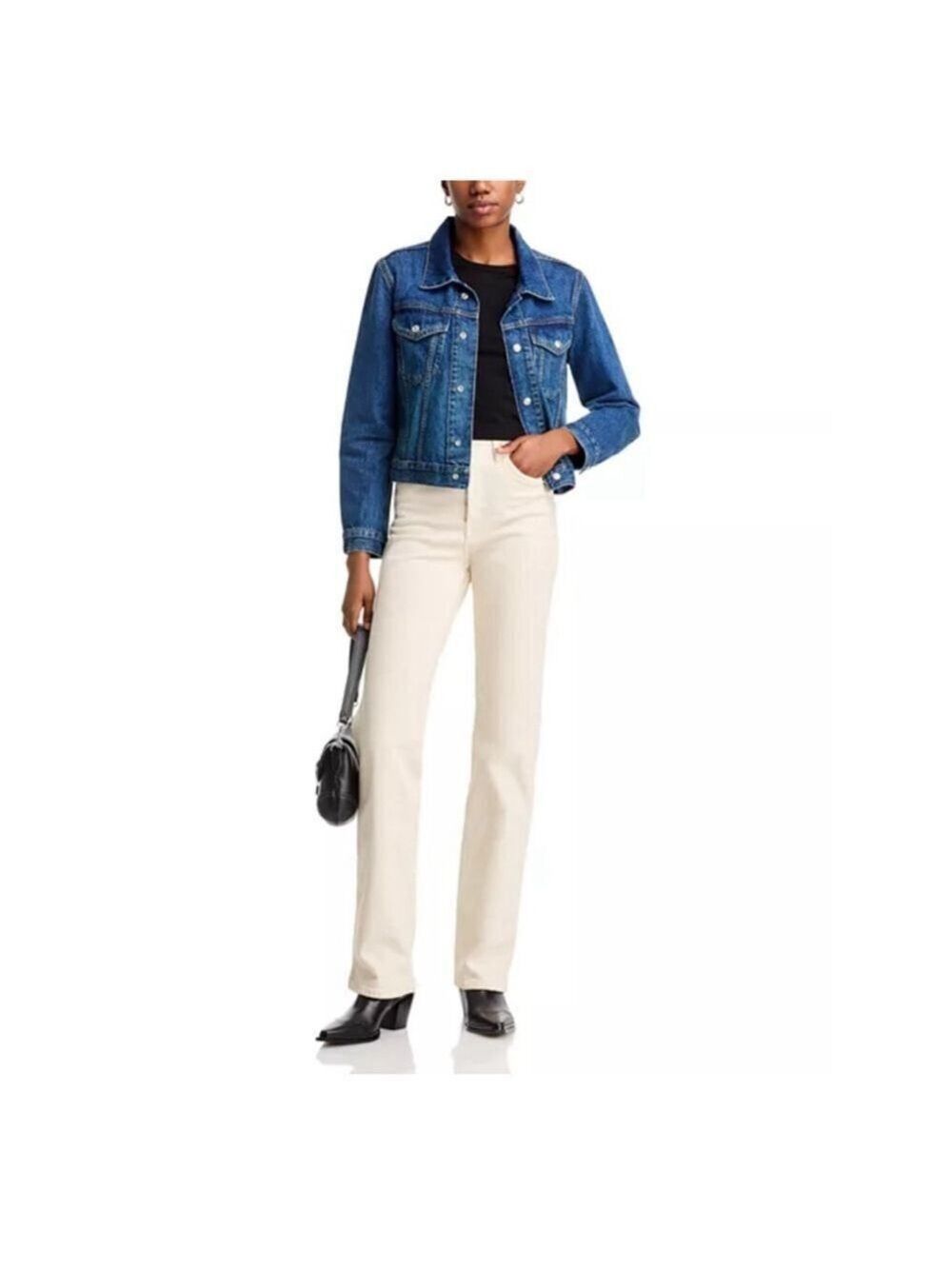 Women's RE/DONE Jeans Ivory Color - Picture 1 of 10